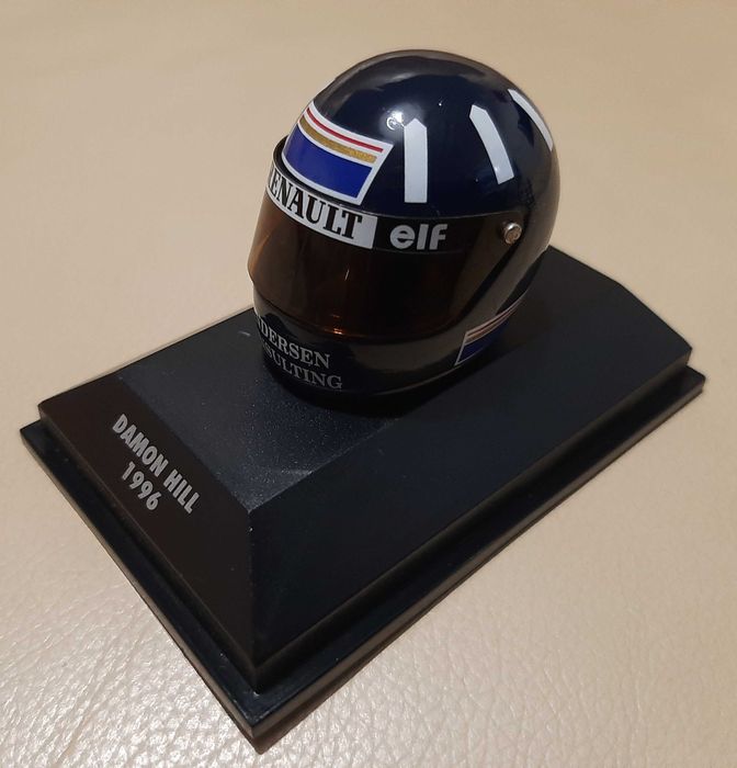 Damon Hill Williams F1 capacete 1996 Minichamps
