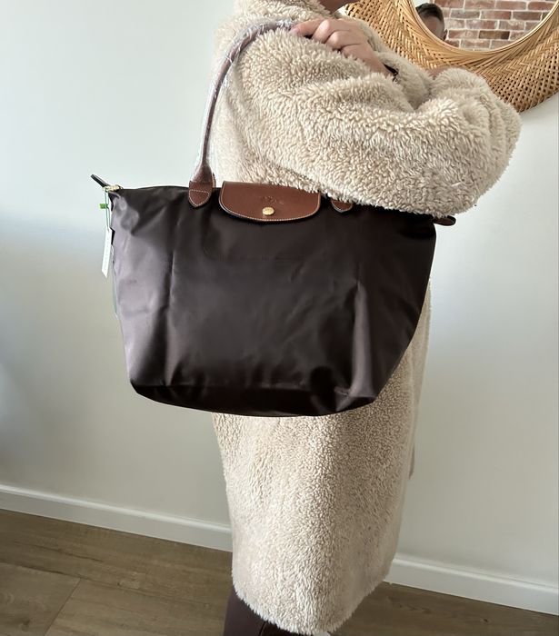 Torebka Longchamp brazowa L
