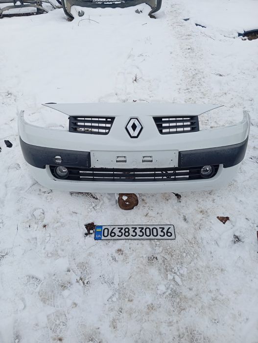Renault Megan 2 дорест передній бампер