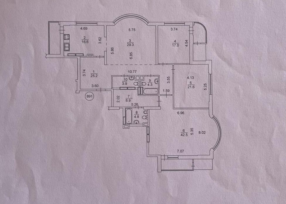 Продаж 4к квартири 185м2 ЖК Престиж Холл, Печерський район, Тютюнника