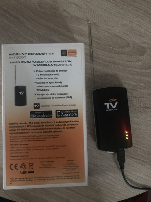 Mobilny dekoder m-t5000