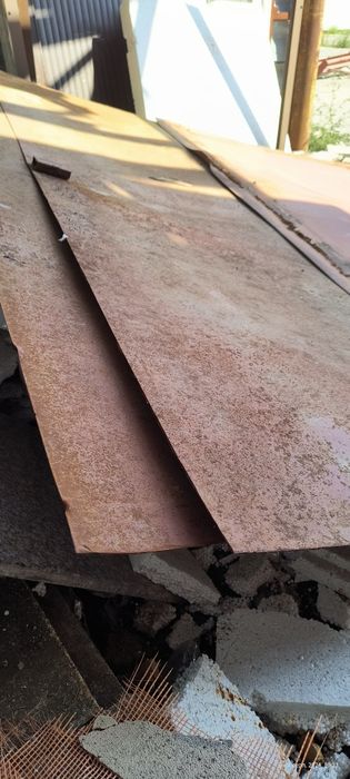 Продам метал, бу лист та профільна труба бу