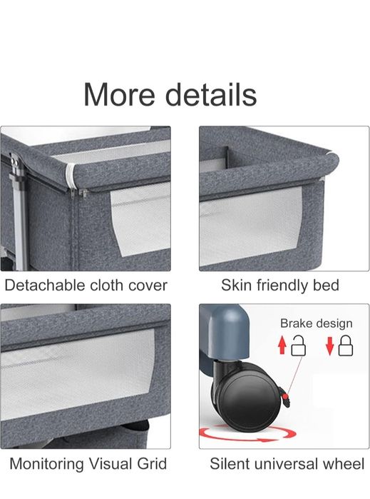 Berço Next to me for Twins