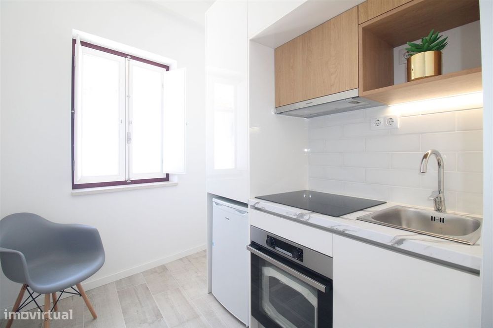 Apartamento T0 Duplex na zona da Baixa