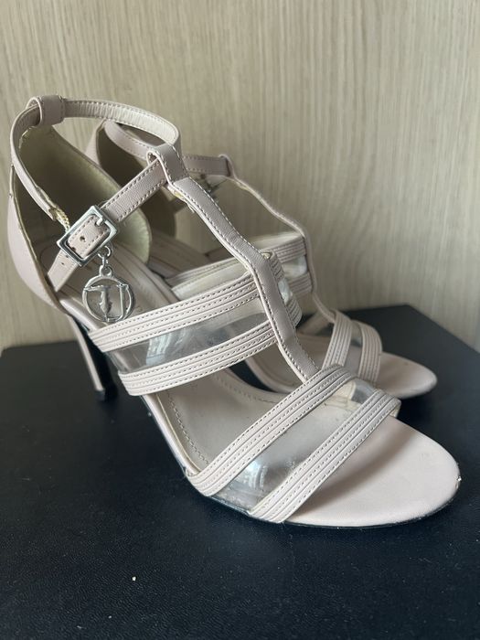 Sandały na obcasach Trussardi
