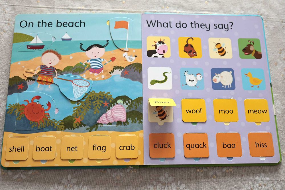 Lift-the-flap word book[Usborne]Англійська для дітей, в гарному стані