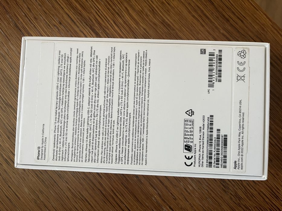 Iphone 13 128GB blue