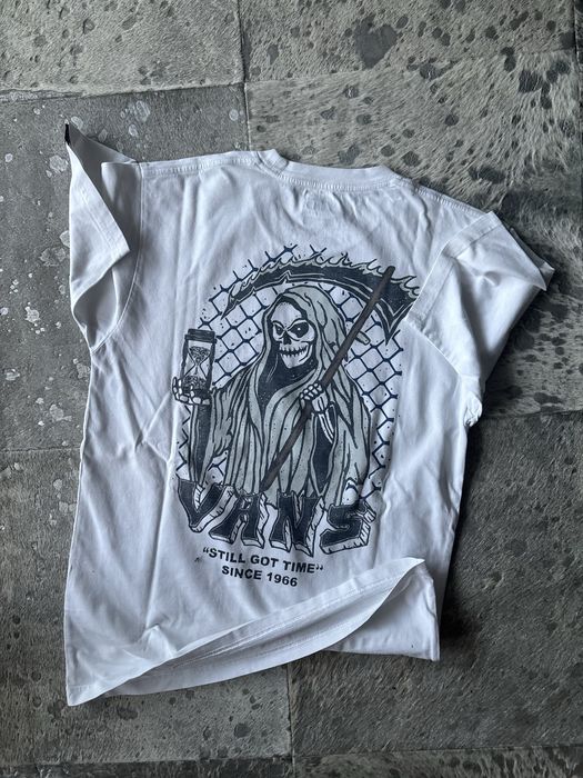 Tshirt Branca Vans Como Nova S