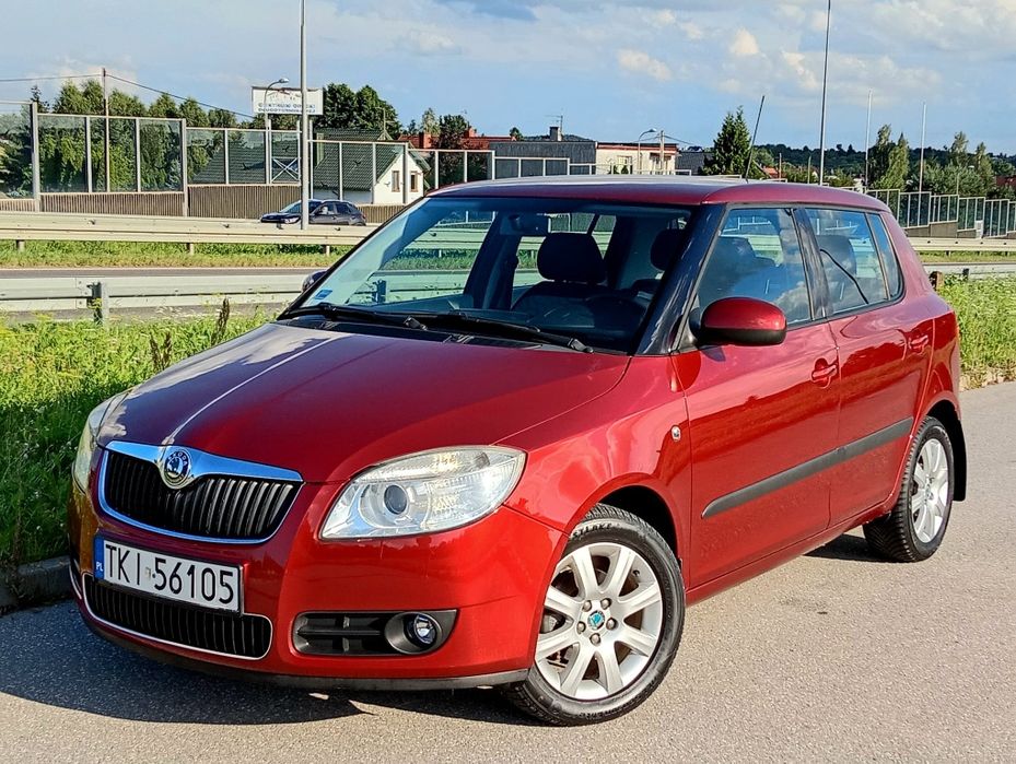 Skoda Fabia_1.4 MPI 86KM_Klima_Parktronik_Alu_Śliczna Fabia