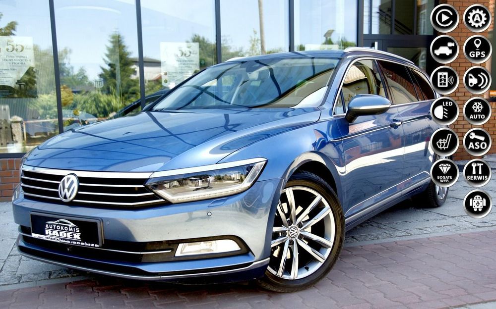 Volkswagen Passat SALON PL|DSG|2xPark|Kamera360|Navi| Alcantara|FuLLLed| Serwis|Bezwyp|