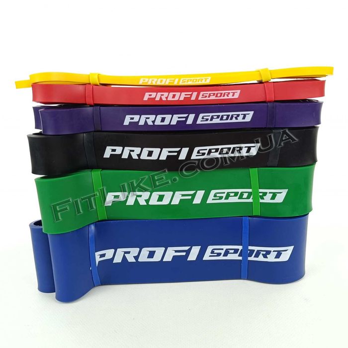 Гумові петлі PROFI 1-95кг еспандер/резинка для тренування/підтягування
