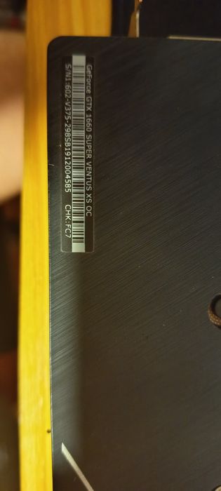 Gráfica gtx 1660 super ventus