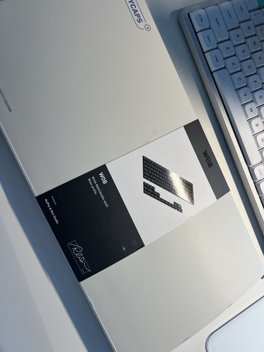 Nuphy nSA Profile Double-shot PBT кейкапи WoB