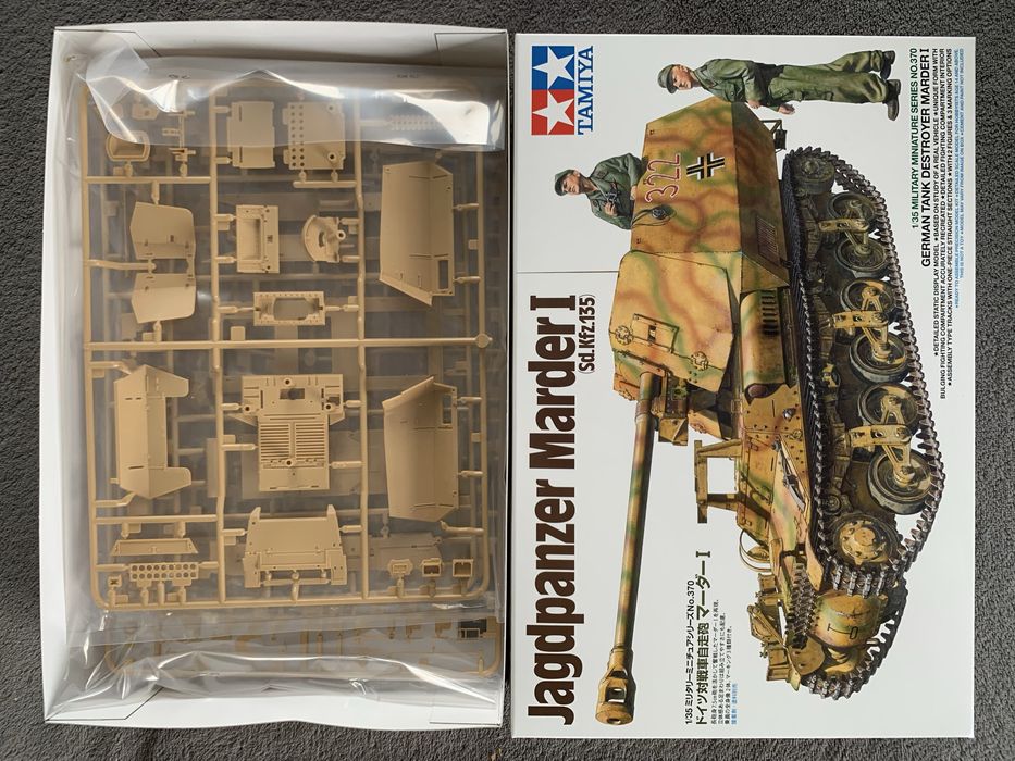 Czołg Marder lll M Normandy model do sklejania Tamiya 35364