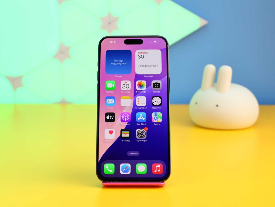 Смартфон Apple iPhone 15 Pro Max 256GB Black (154941) Б/У З ГАРАНТІЄЮ