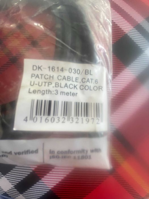 Cabos Rede CAT 6 (Várias Medidas)