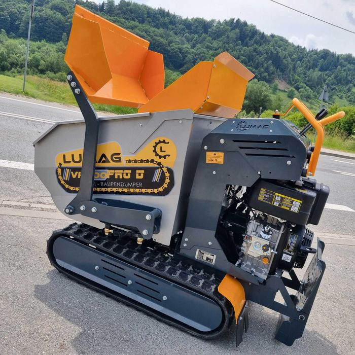 Miniwywrotka, miniwozidło budowlane, taczka samozaładowcza WYNAJEM