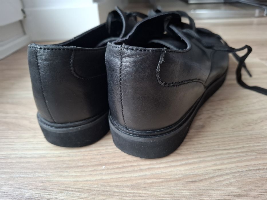 Pantofle półbuty skórzane damskie Lasocki