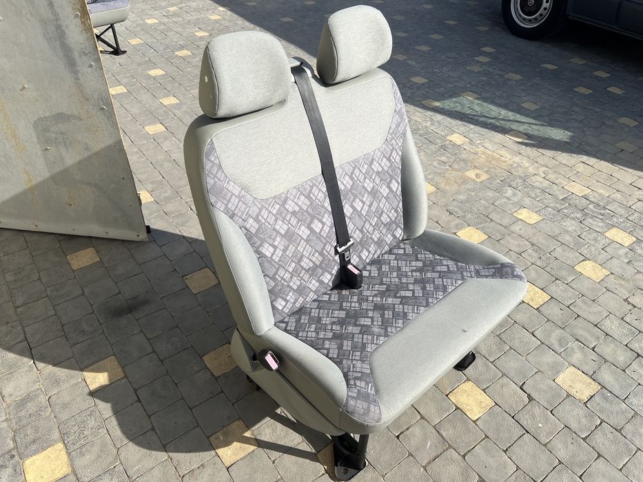 Англійське!!! Сидіння пасажирське двійка півторачка сідушка Trafic Vivaro Primastar Трафік