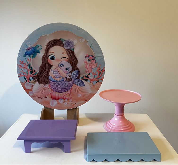 Mini festa na mesa - pegue e monte