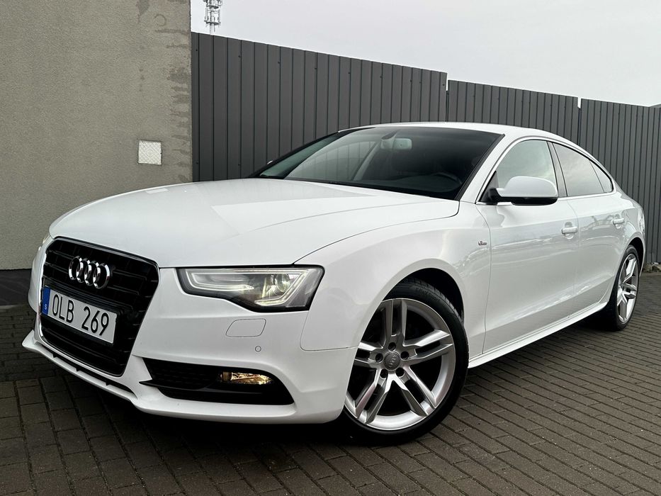 AUDI A5 SPORTBACK LIFT 2.0 TDI 177PS S-Line Bi-Xenon Led Navi PDC 18"