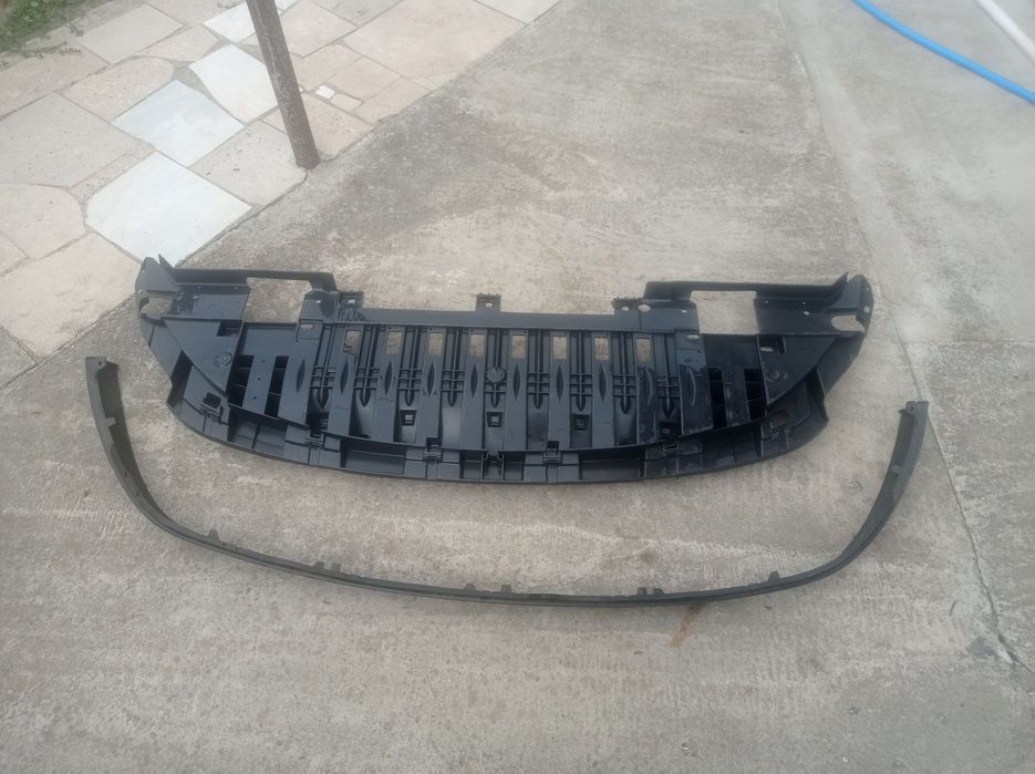 Захист бампера Юбка губа  Renault Scenic 3 08-12р TEB66