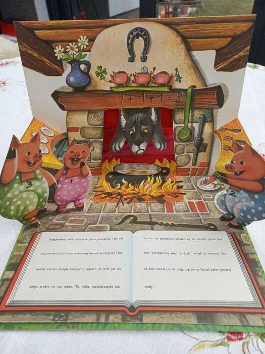 Trzy świnki ksiązeczka