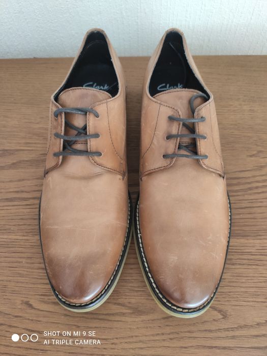Clarks skórzane buty roz 41.5
