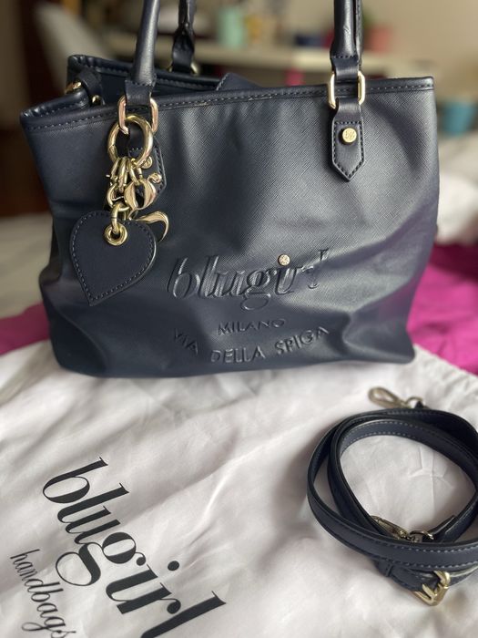 Mala azul marinho Blugirl