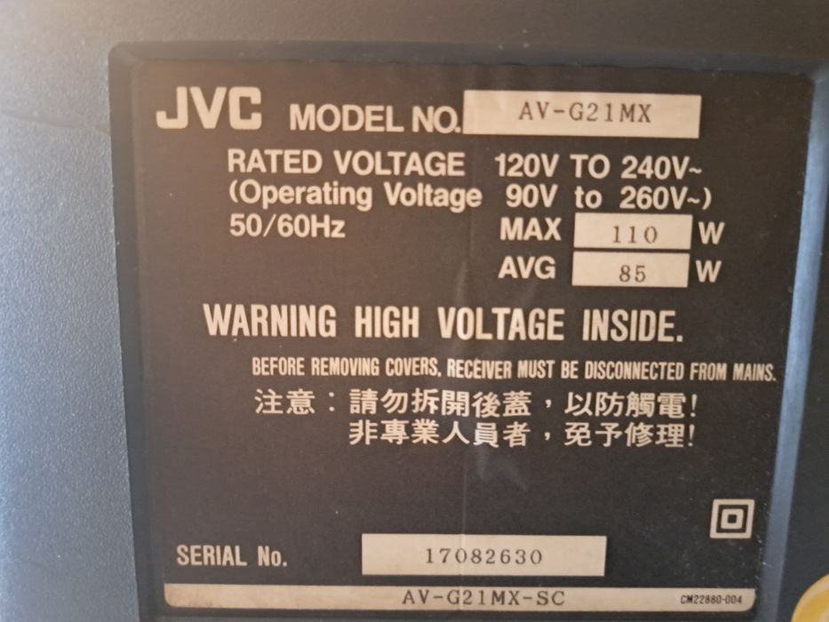 Телевізор JVC 52см