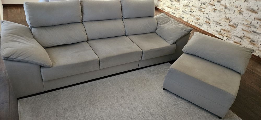 Sofá com chaise longue 2.70 cumprimento x 1.80 largura