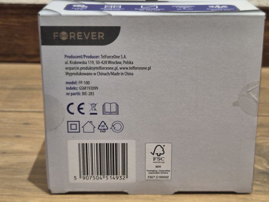 Projektor Forever FP-100 jak nowy, sprawny, komplet