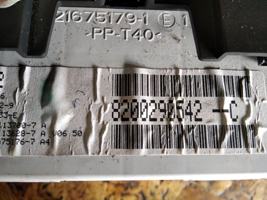 DISPLAY / MOSTRADOR RENAULT LAGUNA II  8200290542C 8200361582B