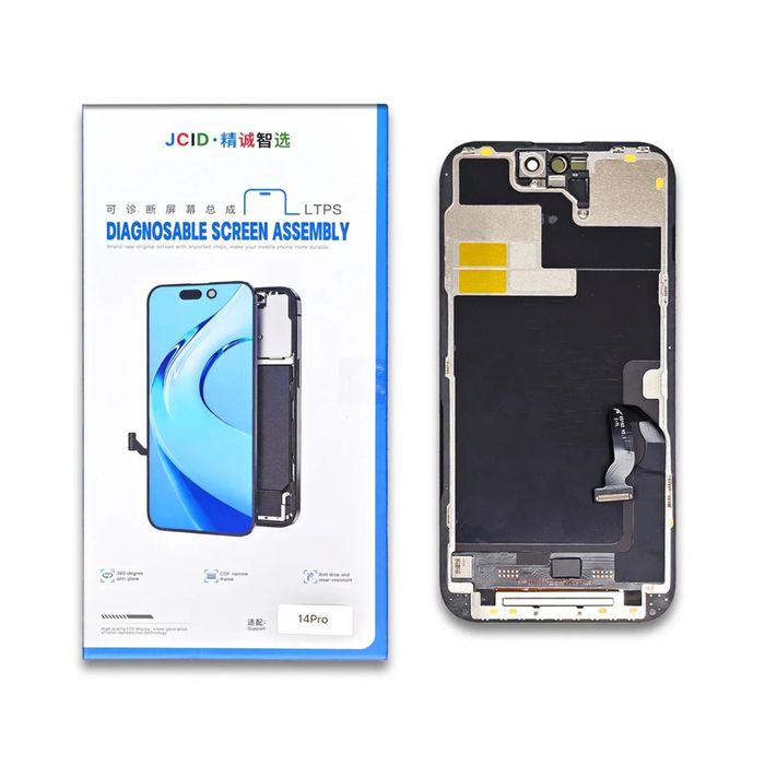 Дисплей БЕЗ ПОМИЛКИ iphone 12/13/14/15/16 pro promax JCID модуль екран
