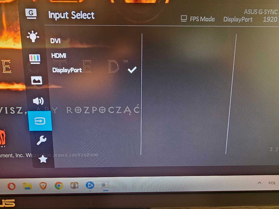 Monitor gamingowy Asus G-Sync VG248
