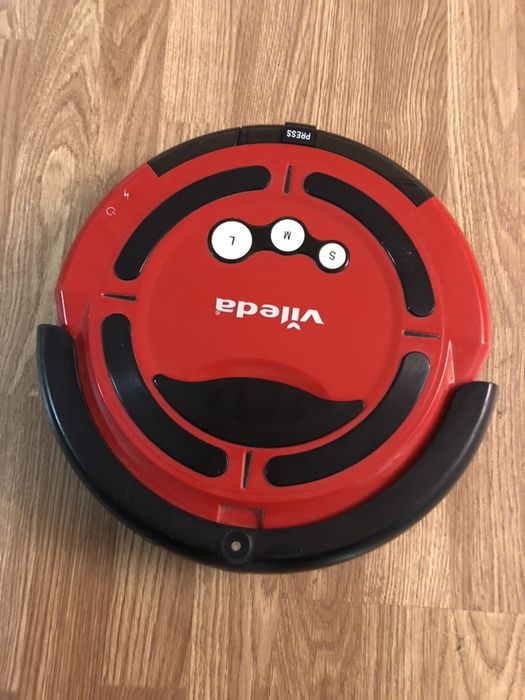 Aspirador robot Vileda com 3 programas
