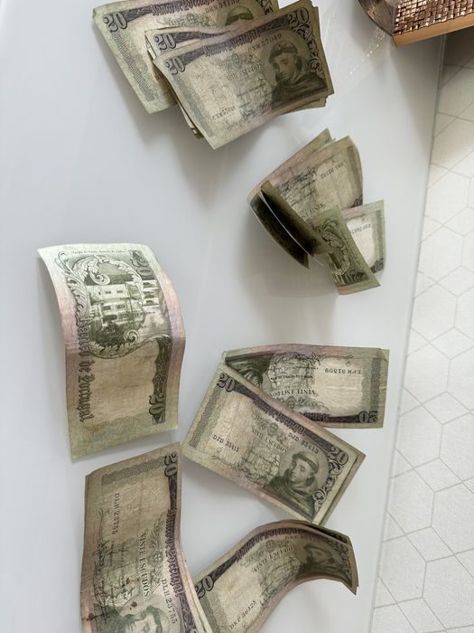 19 NOTAS de 20 Santo Antônio 1964