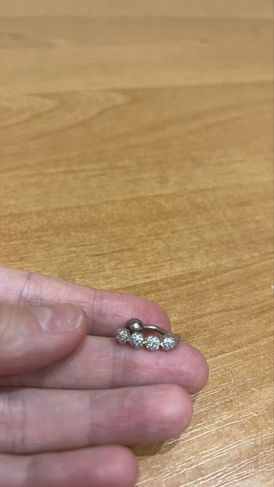 Сережки з титану