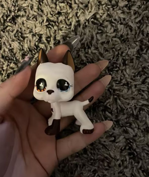 Lps лпс іграшка брелок дог собака littlest pet shop