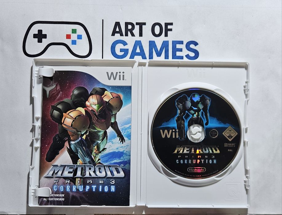 Metroid Prime 3 Corruption Nintendo Wii