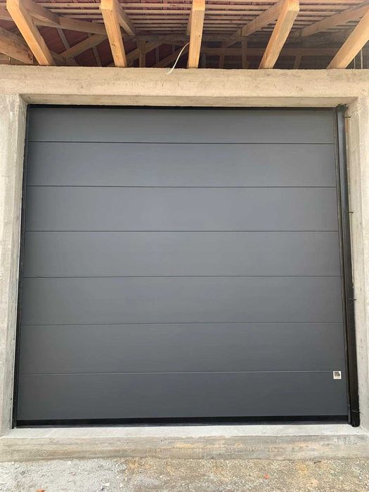 Секційні гаражні ворота (АВТОМАТИЧНІ РУЧНІ) власний ЕКСПОРТ