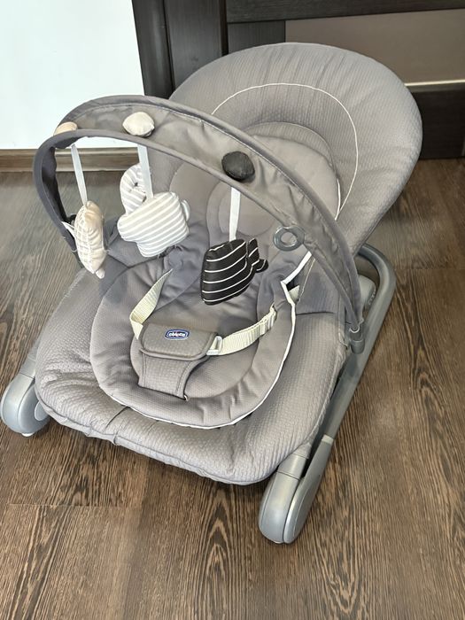 Шезлонг Chicco Hoopla x 50 x 81 см . Дитячий шезлог , гойдалка, дитяче ліжкчко, колиска