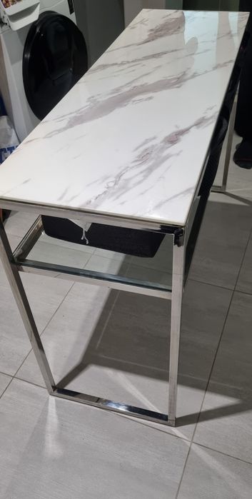 Konsola toaletka szklana