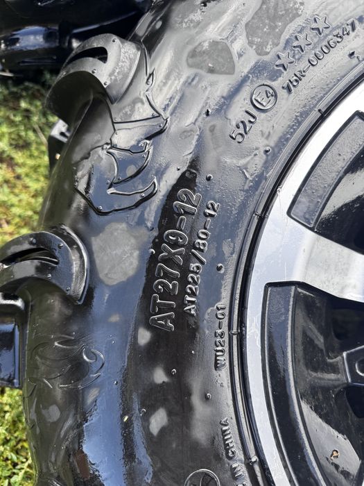Диски + резина R12 4/110 Yamaha Grizzly
