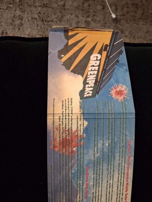 Płyta CD składanka Greenpeace rock