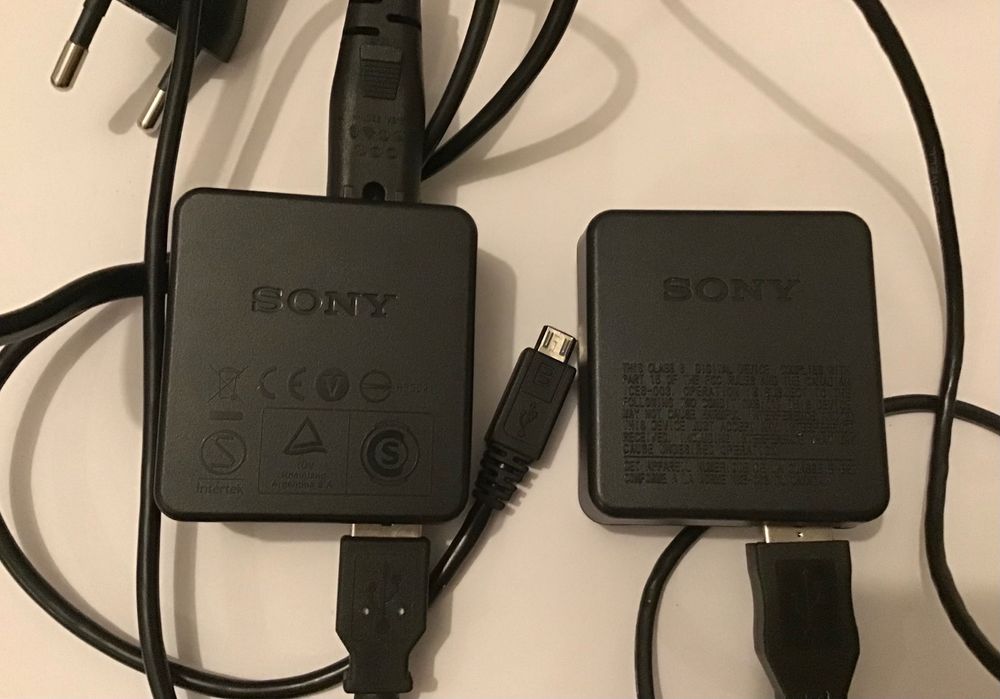 Carregadores Sony