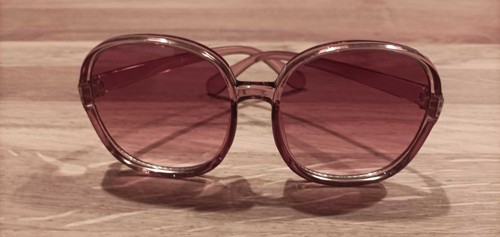 Nowe duże damskie okulary słoneczne z butiku