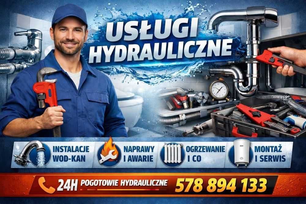 Hydraulik Usługi Hydrauliczne Pogotowie Hydrauliczne