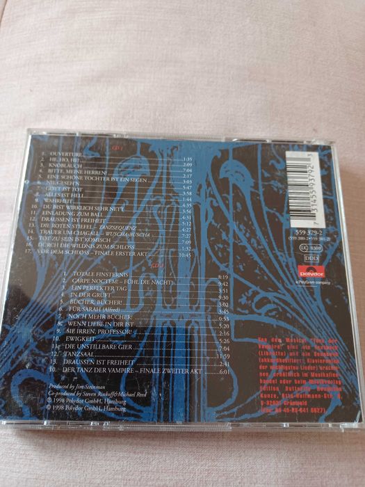 Tanz der Vampire - musical, 2 płyty CD