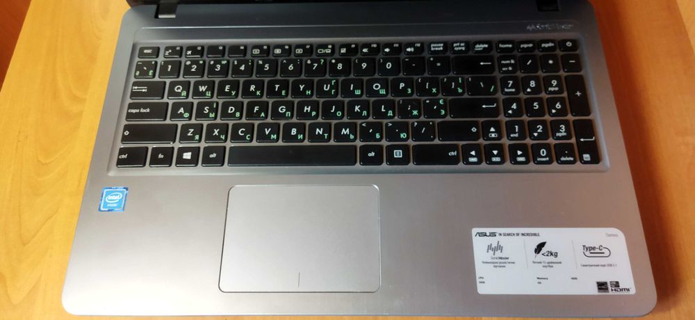 Ноутбук Asus X540SA
